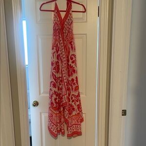 Vici Fuchsia & Pink Patterned Dress